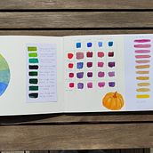 Final project: Creative Watercolor Sketching for Beginners. Een project van Traditionele illustratie,  Schetsen,  Creativiteit,  Tekening, Aquarelschilderen y Sketchbook van Edyta Hetman - 21.05.2023
