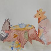Meu projeto do curso: Ilustração de animais: represente a vida selvagem no sketchbook. Ilustração tradicional, Colagem, Sketchbook e Ilustração naturalista projeto de Luz De Paula - 21.05.2023