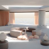 Mi proyecto del curso: ArchViz de interiores: crea diseños 3D surrealistas con Blender. Un progetto di Architettura, Architettura d'interni, Architettura digitale e ArchVIZ di Guido Cardozo Pastrana - 21.05.2023