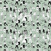 Mi proyecto del curso: Creación y comercialización de patterns vectoriales. Een project van Traditionele illustratie, Patroonontwerp,  Modeontwerp, Printen y Business van Lucía Granados - 05.05.2023