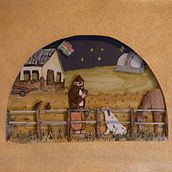 Las estrellas de Ramón. Traditional illustration, Arts, Crafts, Paper Craft, Stor, telling, Bookbinding, Children's Illustration, and DIY project by Ayelén Arcos - 05.22.2023