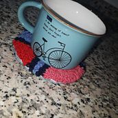 punch needle coasters. Projekt z dziedziny  Haft pętelkow użytkownika ahsenbilgicc - 30.12.2022