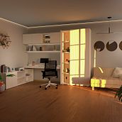 Mi proyecto del curso: Renderizado fotorrealista con SketchUp y V-Ray Next. Interior Architecture, Interior Design, Decoration, Interior Decoration, and Retail Design project by María Ortega López - 05.22.2023