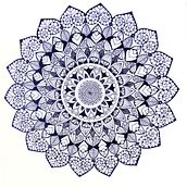 Mi proyecto del curso: El arte de dibujar mandalas: crea patrones geométricos. Desenho e Ilustração com tinta projeto de Mariana Bolzi - 22.05.2023