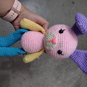 Mi proyecto del curso: Amigurumis de animales con crochet . % ANA MENDEZ tarafından hazırlanan O, uncak Tasarımı, El, af Sanatları, Kendin Yap, Tığ işi, Amigurumi, Ve Tekstil Tasarımı projesi - 05.23.2023