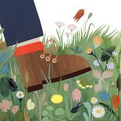  The Meadow. Een project van Kinderillustratie, Kinderliteratuur, Traditionele illustratie y Collage van Kelsey Garrity-Riley - 23.05.2023