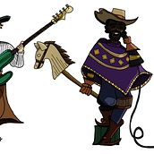 Mi proyecto del curso: Fábrica de personajes ilustrados Ein Projekt aus dem Bereich Traditionelle Illustration, Design von Figuren, Digitale Illustration, Kinderillustration und Erzählung von Emiliano Fernández - 23.05.2023