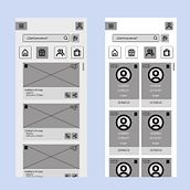 Mi proyecto del curso: ´´where-app´´´- Diseño de una aplicación móvil. Een project van UX / UI, Mobiel ontwerp, Digitaal ontwerp, App-ontwerp y Digitaal productontwerp van Katherine Angecarlm Medrano - 22.05.2023