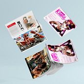 Revista Ficticia - Temática de anime. Editorial Design, and Design project by Aniita - 06.03.2022