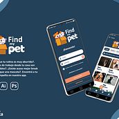 Find My Pet - Diseño de App (Android) - UX/UI. UX / UI project by David Sueldo - 05.23.2023