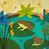 My project for course: Gouache: Paint Natural Worlds from Imagination. Un progetto di Character design, Pittura, Disegno, Illustrazione infantile e Pittura gouache di Nina Mistry-Rhoades - 23.05.2023