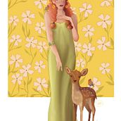 Mon projet du cours : Illustration de personnages stylisés : de la référence au dessin. Un proyecto de Ilustración tradicional, Diseño de personajes e Ilustración digital de Chloé CHAUFRAY - 15.05.2023