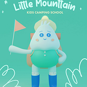 MONTAÑA KAWAII: Creación de personajes kawaii en 3D con Blender. Traditional illustration, Character Design, Digital Illustration, 3D Modeling, and Manga project by Alberto Sáenz Gómez Tello - 05.19.2023