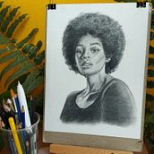 Mi proyecto del curso: Retrato realista con lápiz de grafito. Traditional illustration, Fine Arts, Sketching, Pencil Drawing, Drawing, Portrait Drawing, Realistic Drawing, Artistic Drawing, and Figure Drawing project by Andres Lopez Jaramillo - 05.23.2023