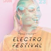 Mon projet du cours : Conception d’affiches pour événements musicaux. Design, Art Direction, Graphic Design, and Poster Design project by destinysamamb - 05.23.2023
