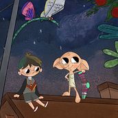 Mi proyecto del curso: Ilustración infantil con Procreate: crea escenas mágicas. Un proyecto de Ilustración tradicional, Ilustración digital, Ilustración infantil, Pintura digital y Álbum ilustrado						 de Siriyakorn Thienvutichai - 24.05.2023