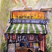 My project for course: Expressive Architectural Sketching with Colored Markers. Sketching, Drawing, Architectural Illustration, Sketchbook, Ink Illustration, and Sculpture project by Anita Martinez - 05.22.2023