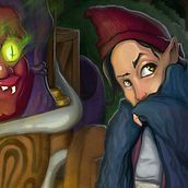 "A Deal With the Devil". Un projet de Illustration animée et Illustration numérique de Itay Angel - 21.05.2023