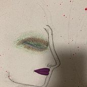 One of my first profiles. Sketching, and Pencil Drawing project by Lydia Alamo - 05.24.2023