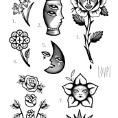 Começo de fechamento do braço de João. Tattoo Design project by Cadu Loureiro - 05.25.2023