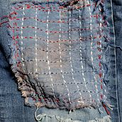 introduccion al bordado japones sashiko. Design, Pattern Design, Creativit, Embroider, and Sewing project by josefa richard - 05.25.2023