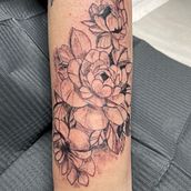 Mein Abschlussprojekt für den Kurs: Tattoo für Anfänger. Tattoo Design project by Jutta Lotze - 05.25.2023