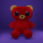 3D Bear. 3D project by Eleonora Galdós - 09.23.2022
