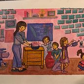 My project for course: Playful Illustration with Watercolor & Colored Pencils. Traditional illustration, Painting, Watercolor Painting, Portrait Drawing, and Colored Pencil Drawing project by Steph - 05.26.2023