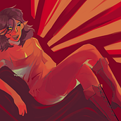 A man.. Design, Traditional illustration, Character Design, Lighting Design, Multimedia, Painting, Comic, Creativit, Drawing, Digital Illustration, Concept Art, Artistic Drawing, Digital Drawing, Digital Painting, and Manga project by Evelyn Ramírez - 05.11.2023