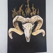 Scape goat triptych. Projekt z dziedziny  Malarstwo i Malarstwo olejowe użytkownika daniellefirth84 - 27.05.2023