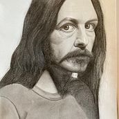 Il mio progetto del corso: Ritratto realistico con matite di grafite. Traditional illustration, Fine Arts, Sketching, Pencil Drawing, Drawing, Portrait Drawing, Realistic Drawing, Artistic Drawing, and Figure Drawing project by ire8725 - 05.27.2023