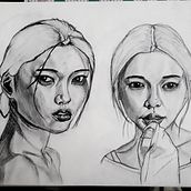 Mój projekt z kursu: Szkicowanie portretów: odkrywaj ludzką twarz. Un proyecto de Bocetado, Dibujo, Dibujo de Retrato, Dibujo artístico y Sketchbook de vandergrift - 27.05.2023