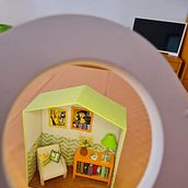 Il mio progetto del corso: Creazione di case e mobili in miniatura per principianti. Un progetto di Artigianato, Design di giocattoli e DIY di Luciana Lupo - 27.05.2023