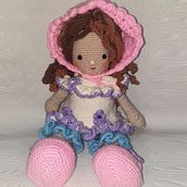 Mi proyecto del curso: Elaboración de muñecas amigurumi románticas. Artesanato, Design de brinquedos, Tecido, Crochê, Amigurumi, e Design têxtil projeto de Maribel Alzate - 27.05.2023