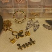 Mon projet du cours : Initiation aux techniques de création de bijoux en métal. Accessor, Design, Arts, Crafts, Jewelr, and Design project by Imane Al mechkor - 05.28.2023