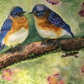 My project for course: Expressive Animal Portraits in Watercolor. Un progetto di Illustrazione tradizionale, Pittura ad acquerello, Disegno realistico e Illustrazione naturalistica di Laurie Genereux - 27.05.2023