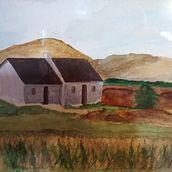 The range. Watercolor Painting project by Nicole Jackson - 05.28.2023