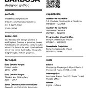 Meu projeto do curso: Currículo para criativos: crie seu CV e carta de apresentação. Creative Consulting, Portfolio Development, Communication, and Business project by Poláris - 05.29.2023