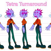 Character Design - Punkfish . Character Design project by Morgan Burgener - 05.29.2023