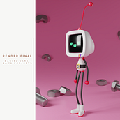 Mi proyecto del curso: Introducción al diseño y modelado 3D con Blender. Motion Graphics, Design de personagens, Design de produtos, e Modelagem 3D projeto de Daniel Jara Reyes - 27.05.2023
