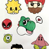 Dessin kawaii. Un proyecto de Ilustración tradicional de ava.beucler - 12.04.2023