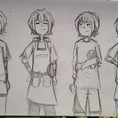 Mi proyecto del curso: Dibujo de personajes llenos de personalidad . Desain Karakter, Membuat sketsa, Menggambar, Mendongeng, Storyboard, Menggambar Artistik, Dan Narasi proyek oleh jcck - 05.30.2023