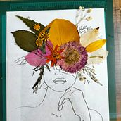 Mi proyecto del curso: Técnicas básicas de prensado botánico. Arts, Crafts, Fine Arts, Collage, DIY, Floral, and Plant Design project by Nikoll Narvaez Verdugo - 05.30.2023