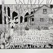 My project for course: Dip Pen and Ink Illustration: Capturing The Natural World. Sketching, Drawing, Artistic Drawing, Sketchbook, Ink Illustration, and Naturalistic Illustration project by deepnagra96 - 05.29.2023