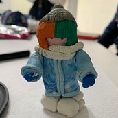 claymotion_snowman Ein Projekt aus dem Bereich Motion Graphics, Multimedia, Stop Motion, Audiovisuelle Produktion und Smartphonefotografie von Nancy clarita Garduño García - 12.10.2022