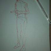 My project for course: Basic Principles of Drawing People from Imagination. Ilustração tradicional, Artes plásticas, Esboçado, Desenho a lápis, Desenho, Desenho artístico, e Desenho anatômico projeto de Rene Martínez Cruz - 28.05.2023