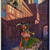 My project for course: Thematic Digital Illustration: Depict Different Worlds Ein Projekt aus dem Bereich Digitale Illustration, Digitale Zeichnung und Editorial Illustration von Francesca Cecioni - 28.05.2023