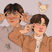 Yang Jeongin. Traditional illustration project by Barbi Molina - 02.19.2022
