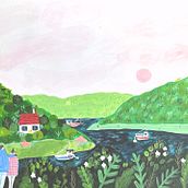 @jwicodes's course projects: Travel Sketchbook Illustration with Gouache. Painting, Drawing, Sketchbook, and Gouache Painting project by pg7mf2ppt7 - 05.09.2023
