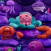 Bajo el mar. Un proyecto de Animación y 3D de Juan Rueda - 31.05.2023